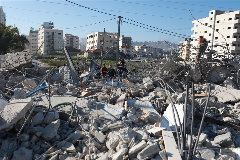 Israel demolishes jailed Palestinian's house in West Bank