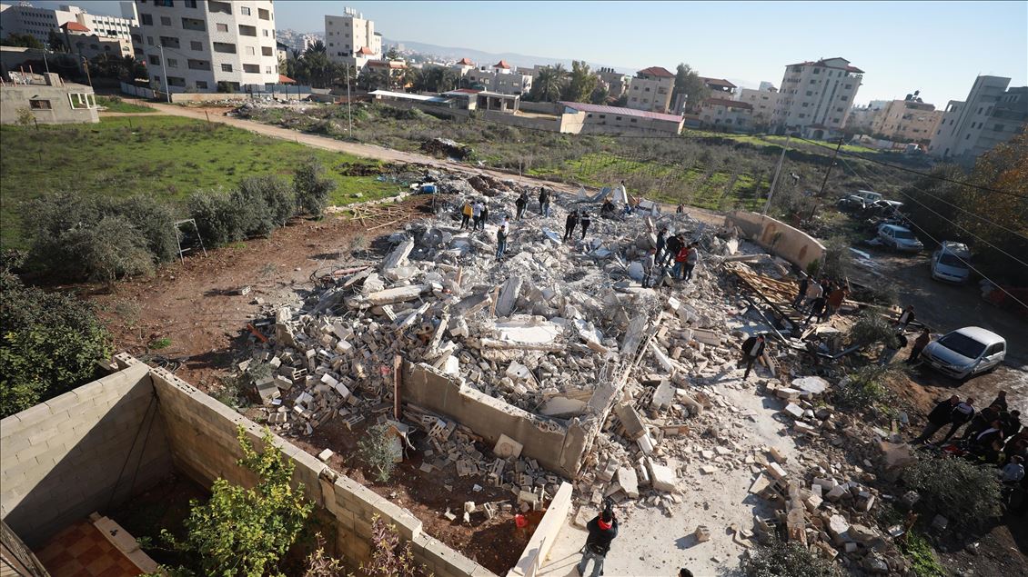 Israel demolishes jailed Palestinian's house in West Bank