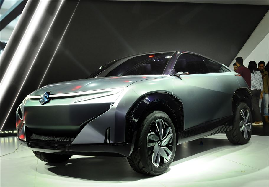 UTTAR PRADESH, INDIA -  FEBRUARY 07 : Maruti Suzuki Showcased Concept Furturo-e at Auto Expo 2020, on February 7, 2020, in Greater Noida, India : Imtiyaz khan
