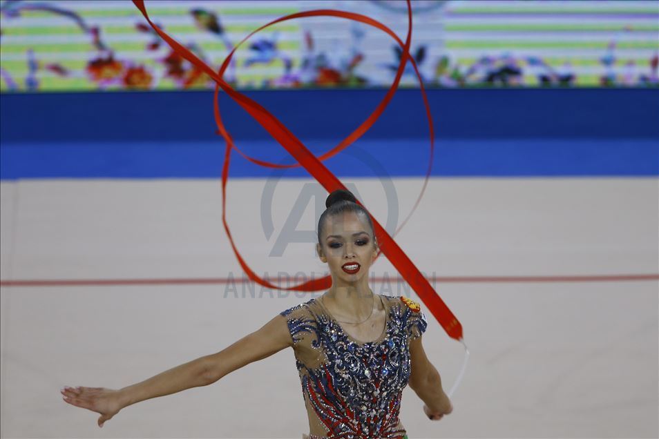 Campeonato Internacional de Gimnasia Rítmica en Moscú