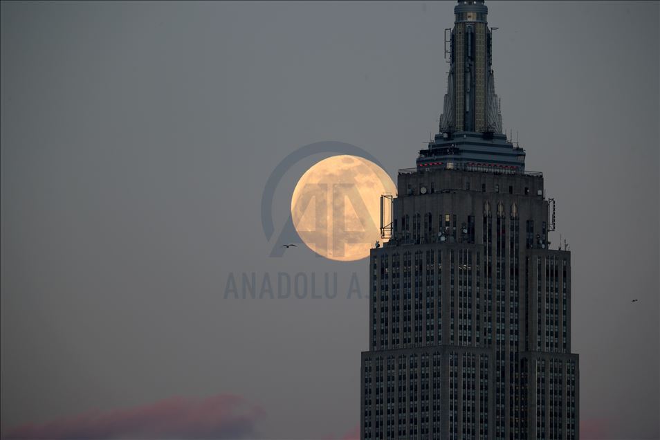 New York'ta "Süper Ay"