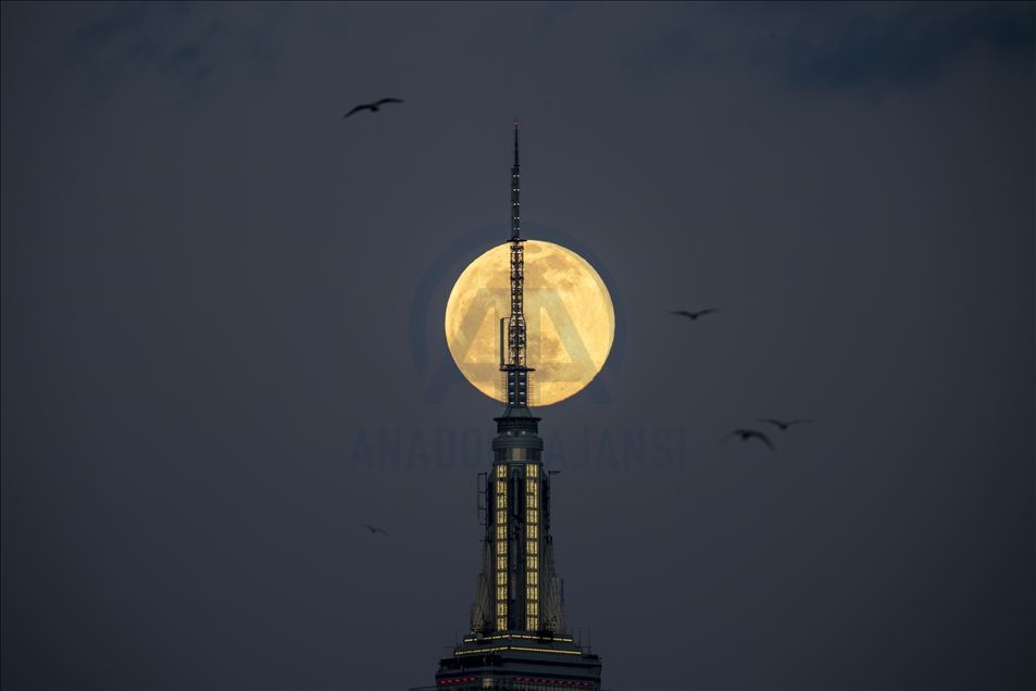 New York'ta "Süper Ay"
