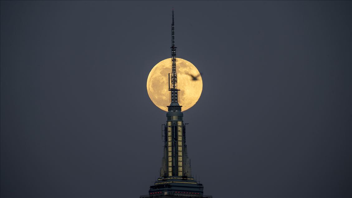 New York'ta "Süper Ay"