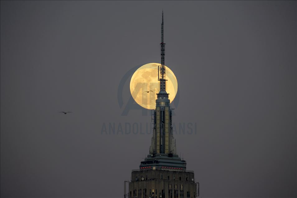 New York'ta "Süper Ay"
