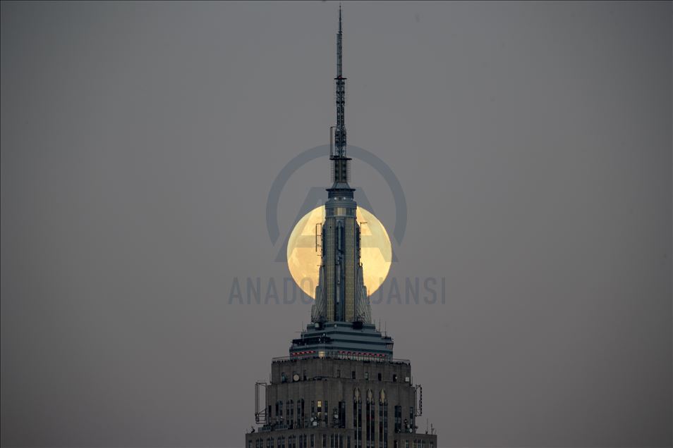 New York'ta "Süper Ay"