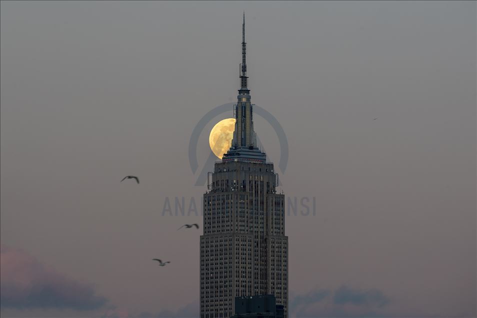 New York'ta "Süper Ay"