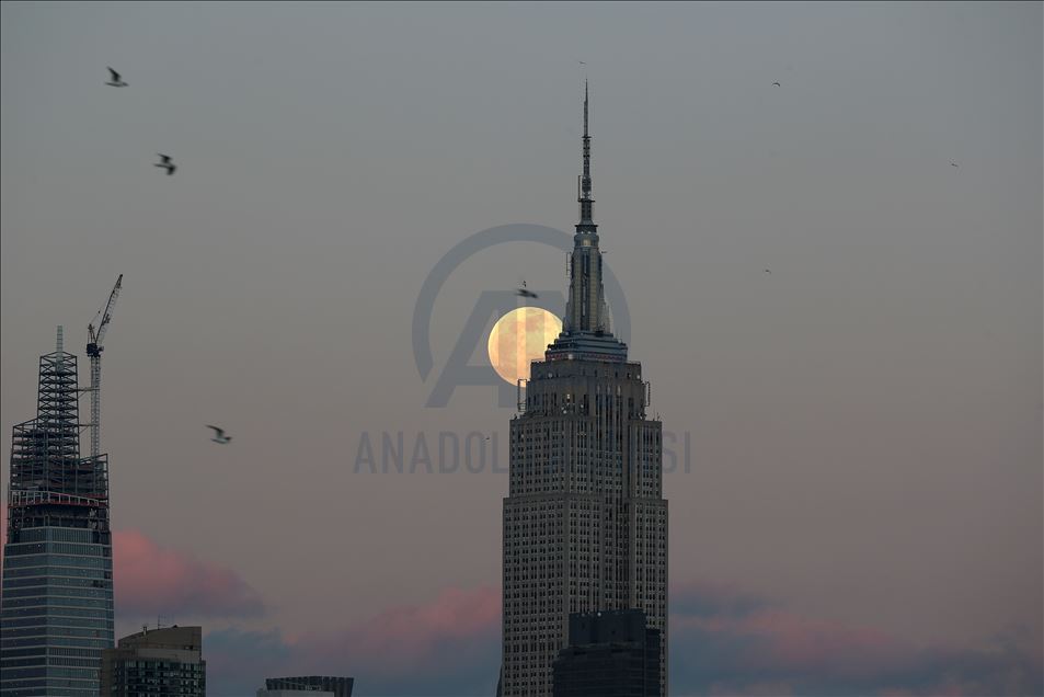 New York'ta "Süper Ay"