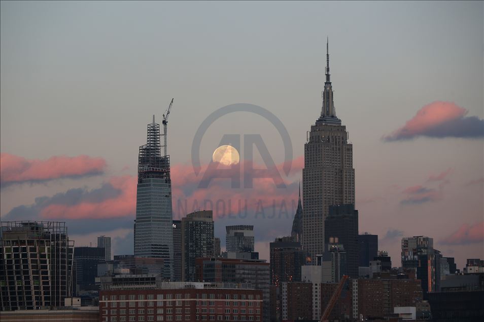 New York'ta "Süper Ay"
