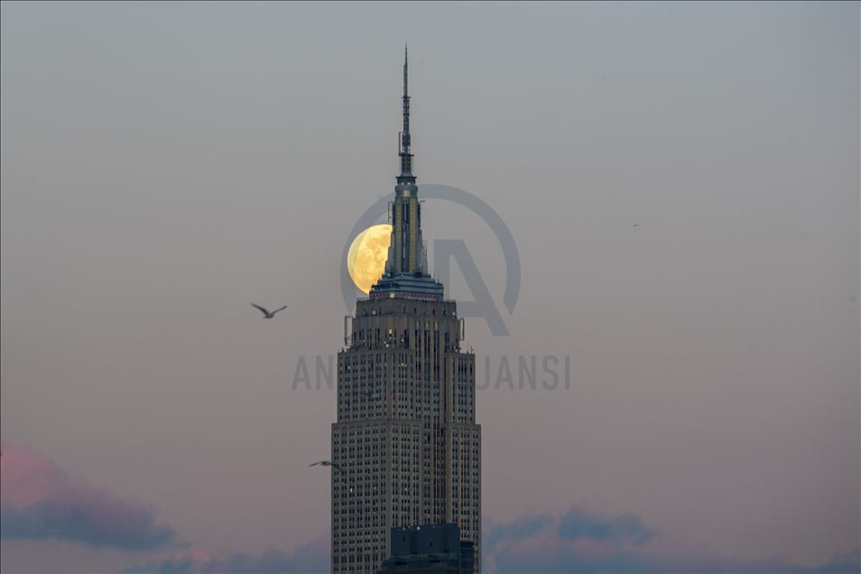 New York'ta "Süper Ay"