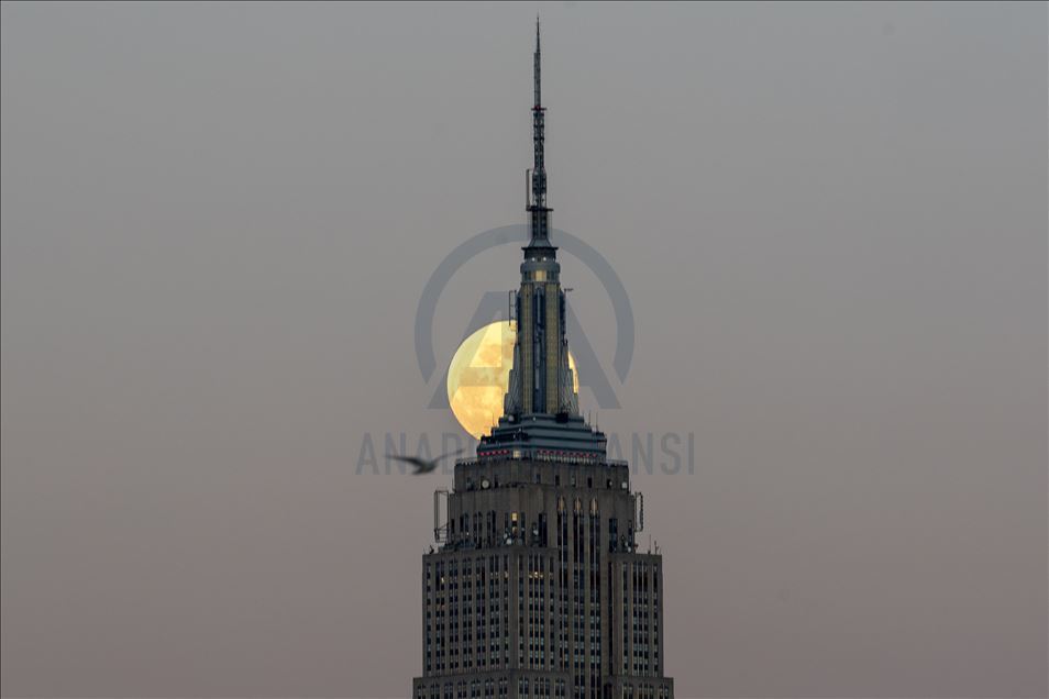 New York'ta "Süper Ay"