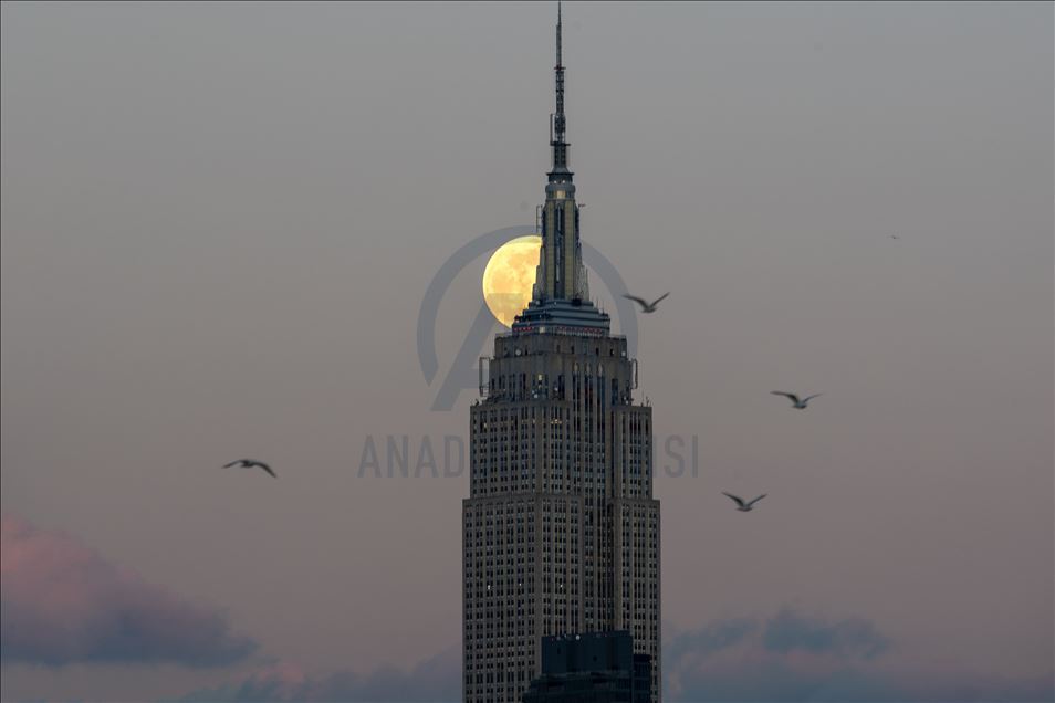 New York'ta "Süper Ay"