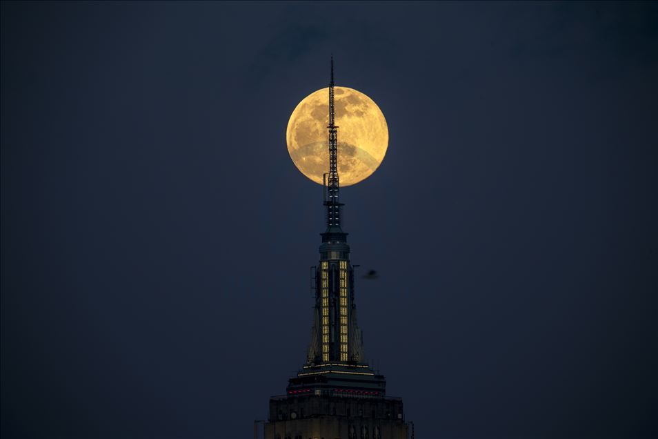 New York'ta "Süper Ay"