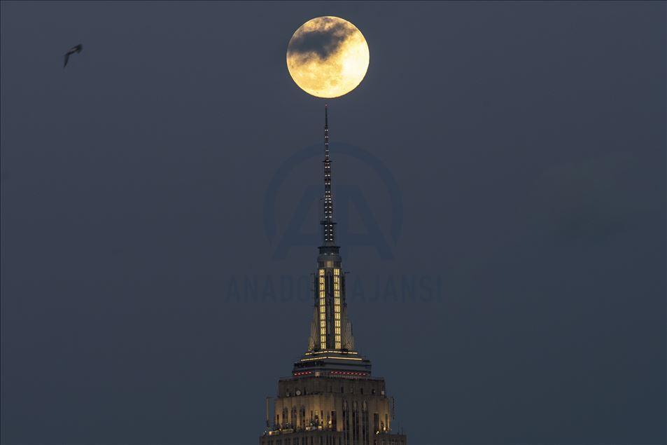 New York'ta "Süper Ay"