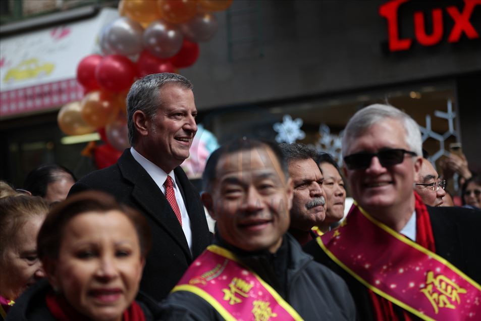 Desfile del Año Nuevo lunar chino en Nueva York