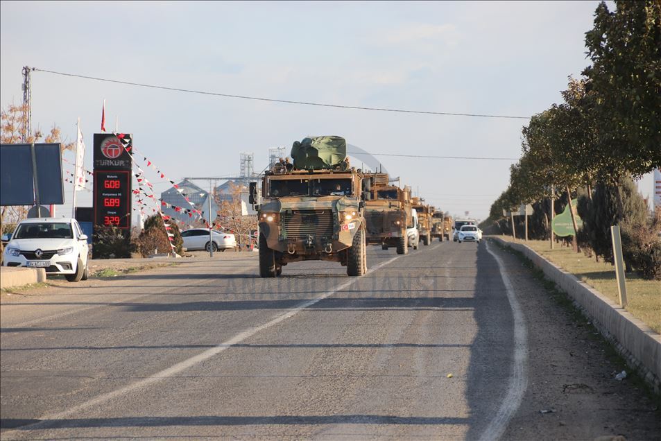 Barış Pınarı Harekatı bölgesinden Hatay sınırına askeri sevkiyat