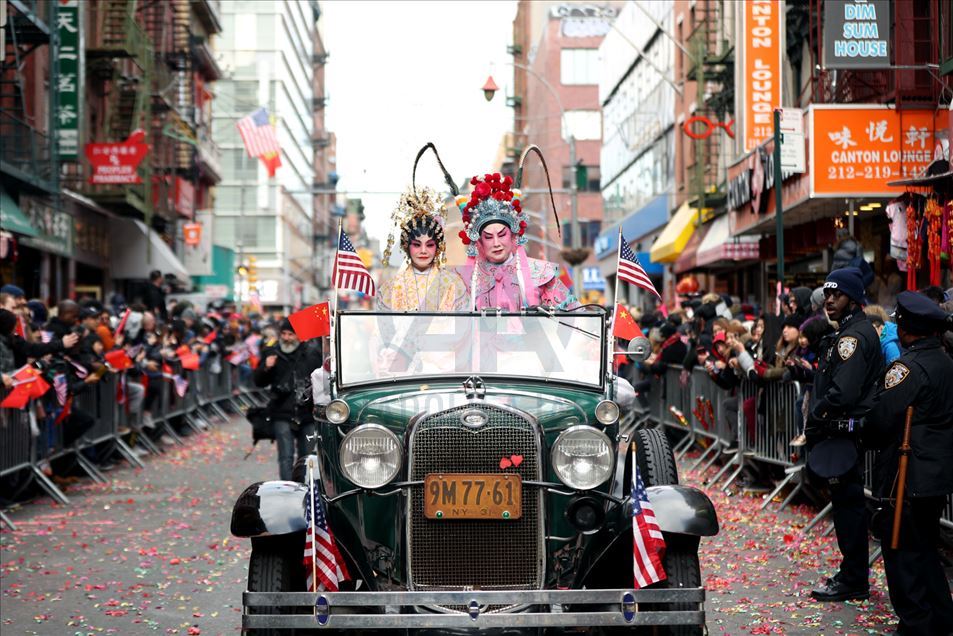 Desfile del Año Nuevo lunar chino en Nueva York