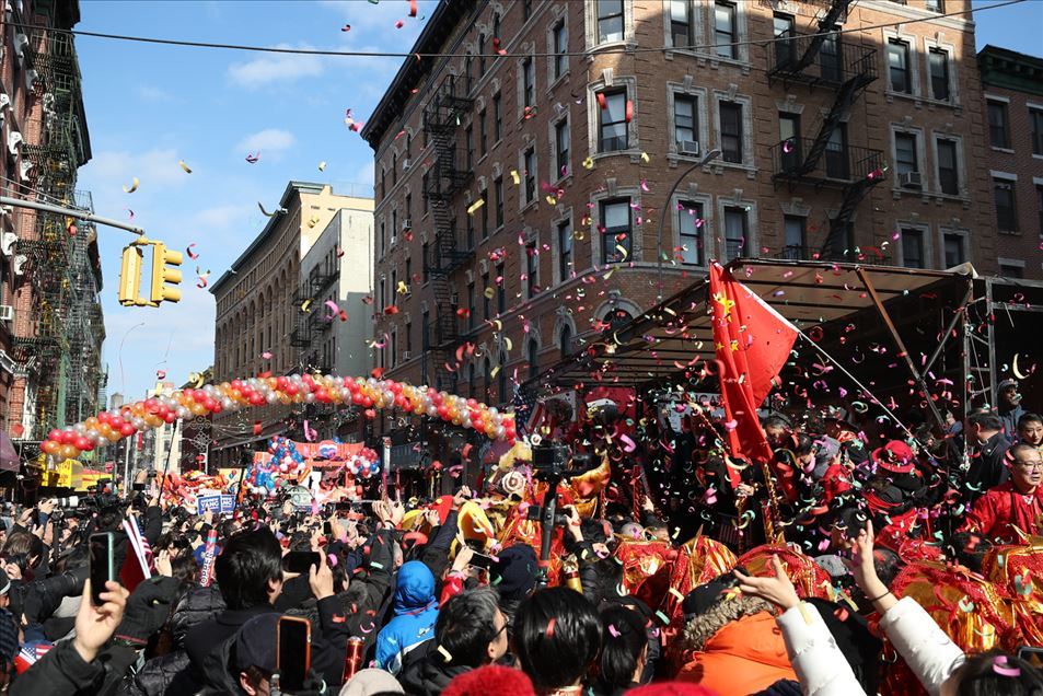 Desfile del Año Nuevo lunar chino en Nueva York