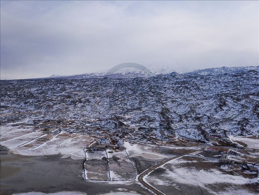 La neige embellit davantage le plus grand parc national de Turquie 