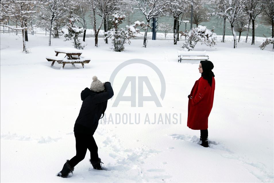 Van'da kış