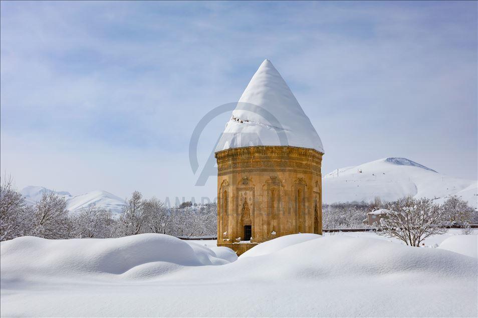 Winter scenery in Turkey's Van