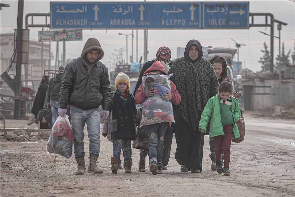 رژیم اسد و روسیه طی 4 روز 27 هزار سوری را آواره کردند