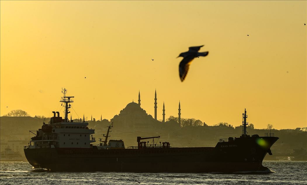 Sunset in Istanbul