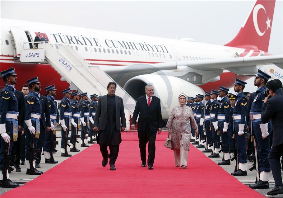 Cumhurbaşkanı Erdoğan Pakistan'da