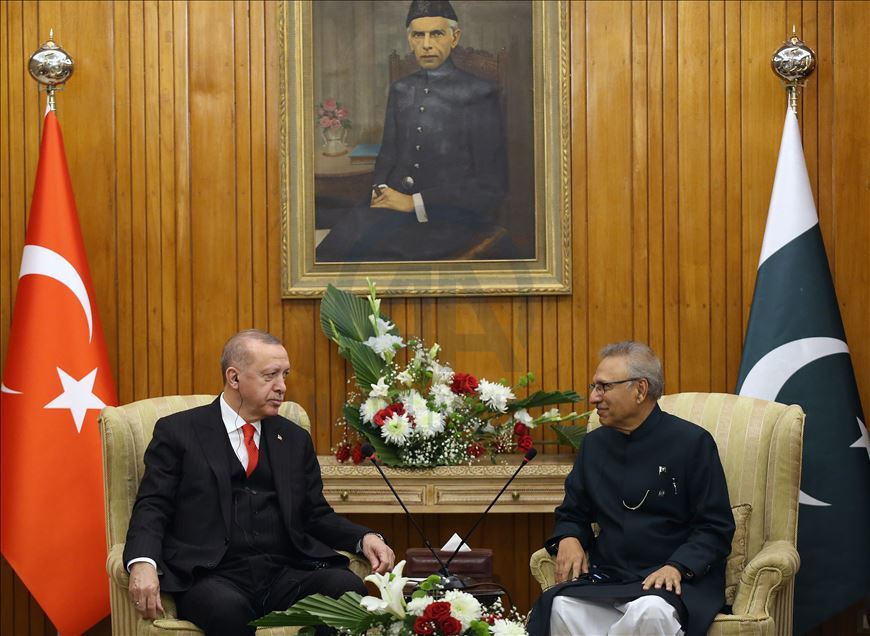 Cumhurbaşkanı Erdoğan Pakistan'da