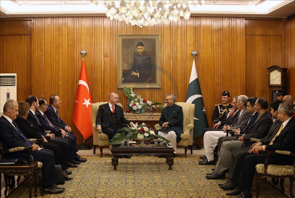 Cumhurbaşkanı Erdoğan Pakistan'da