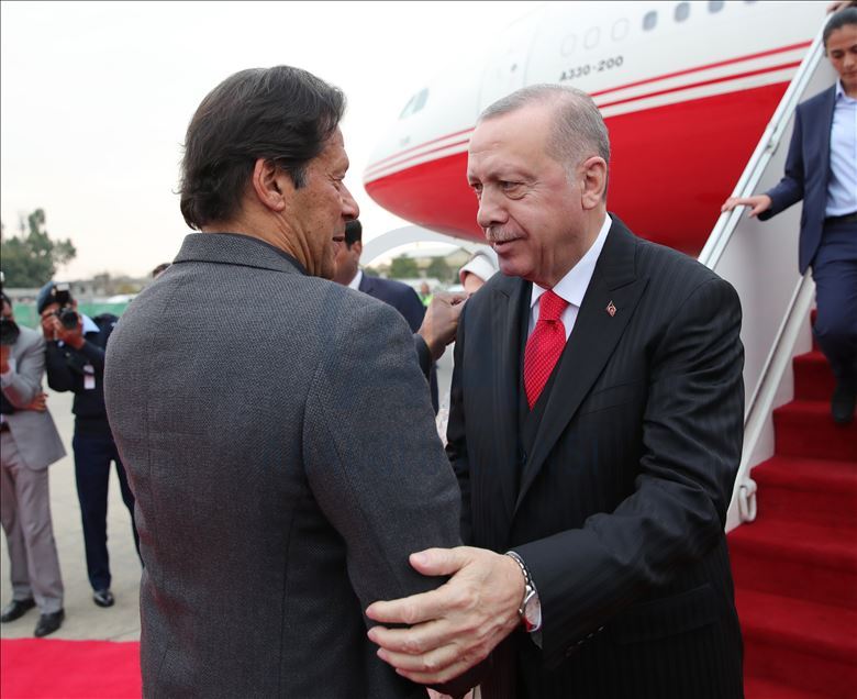 Cumhurbaşkanı Erdoğan Pakistan'da