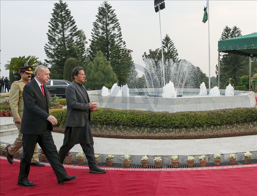 Cumhurbaşkanı Erdoğan Pakistan'da