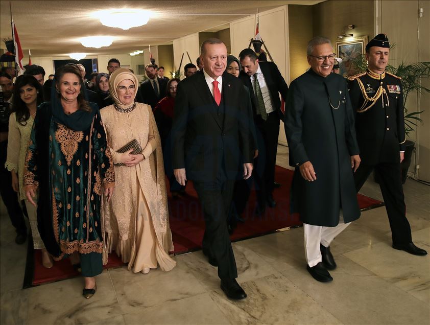 Cumhurbaşkanı Erdoğan Pakistan'da