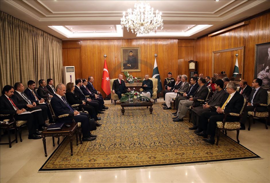 Cumhurbaşkanı Erdoğan Pakistan'da