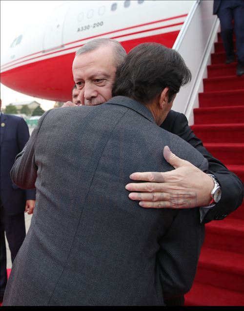 President of Turkey Recep Tayyip Erdogan in Islamabad