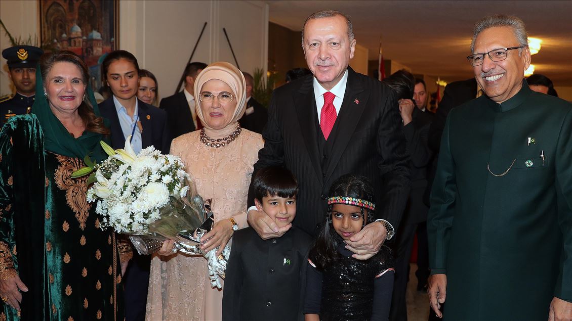 Cumhurbaşkanı Erdoğan Pakistan'da