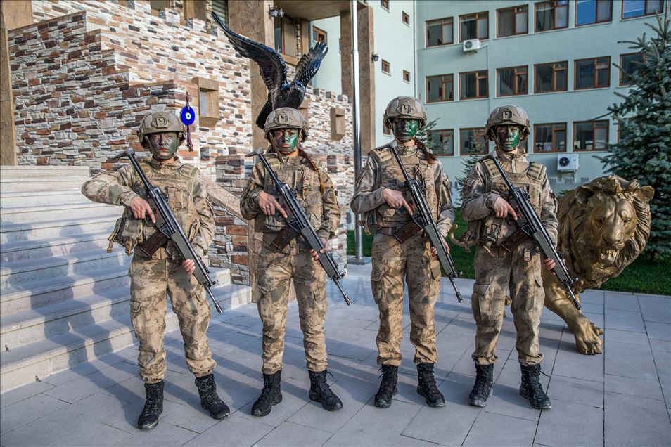 Женский спецназ Турции готов к борьбе с терроризмом