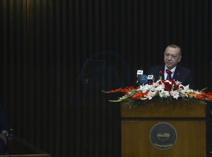Türkiye Cumhurbaşkanı Recep Tayyip Erdoğan, Pakistan'da