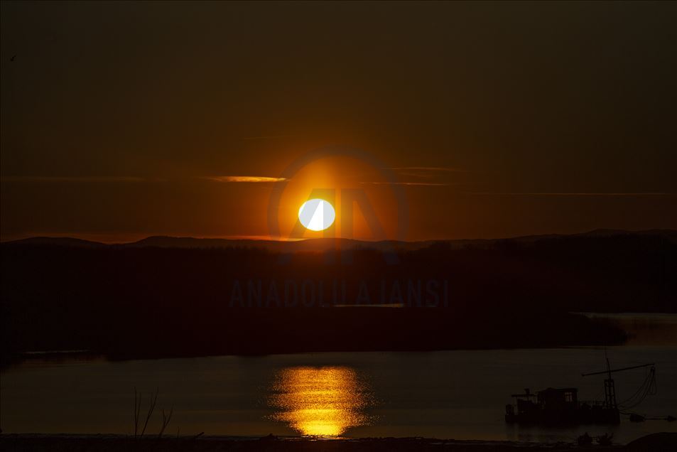 Sunset in Turkey's Edirne