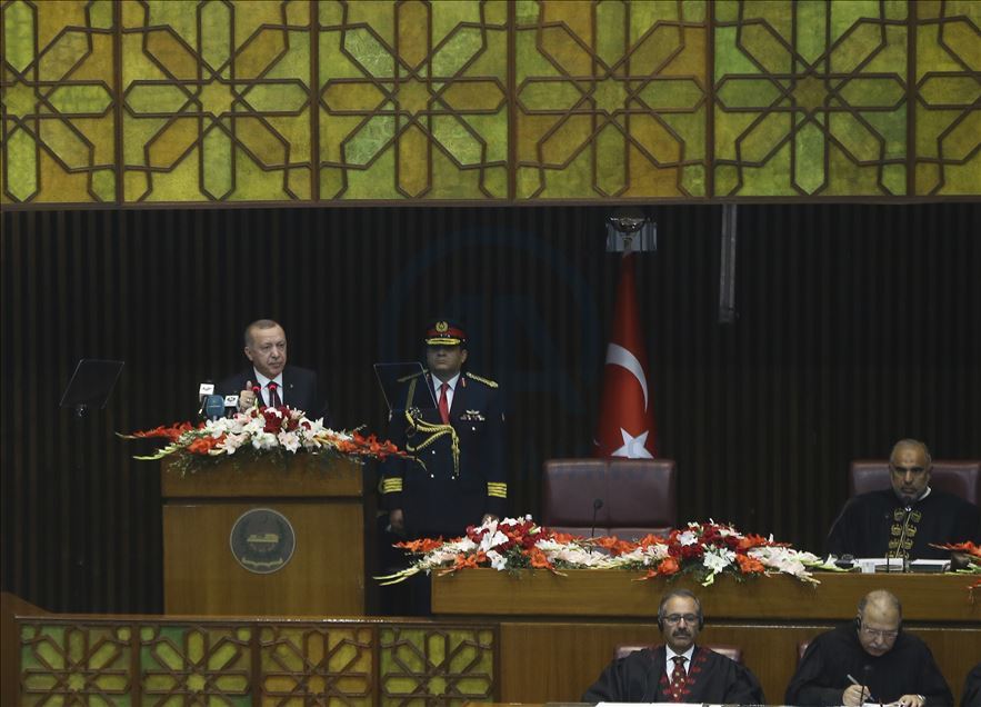 President of Turkey Recep Tayyip Erdogan in Islamabad