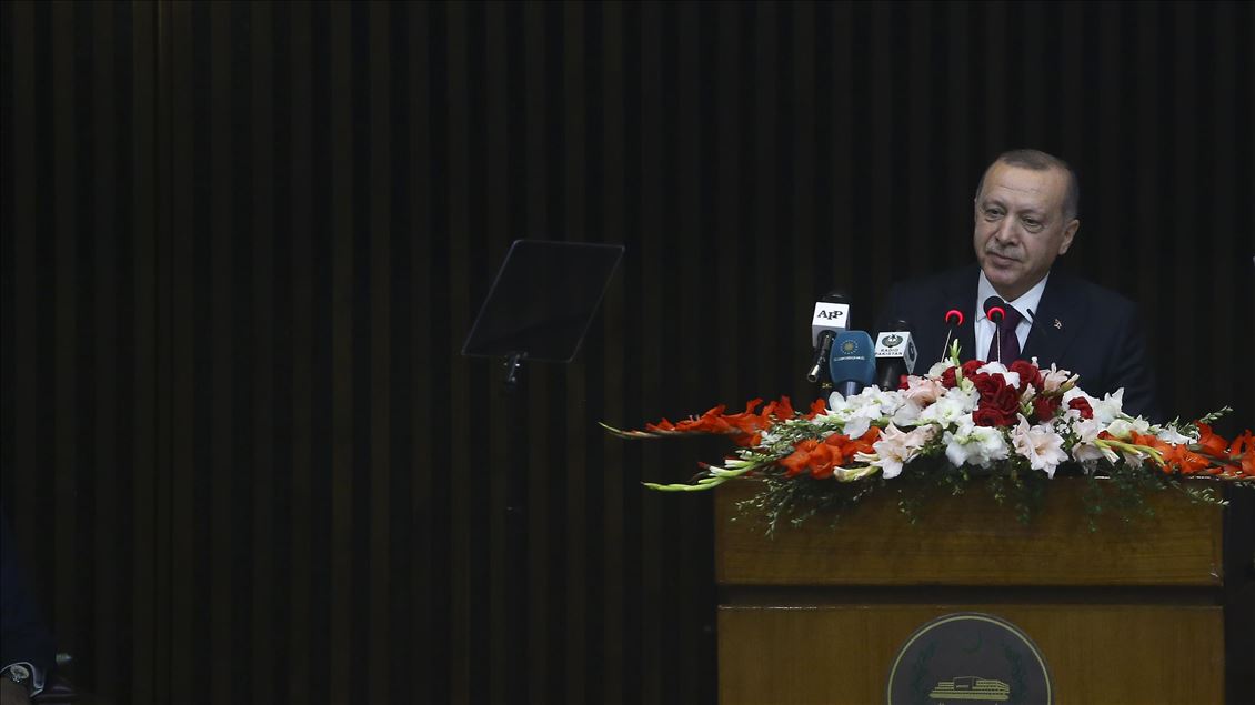 President of Turkey Recep Tayyip Erdogan in Islamabad