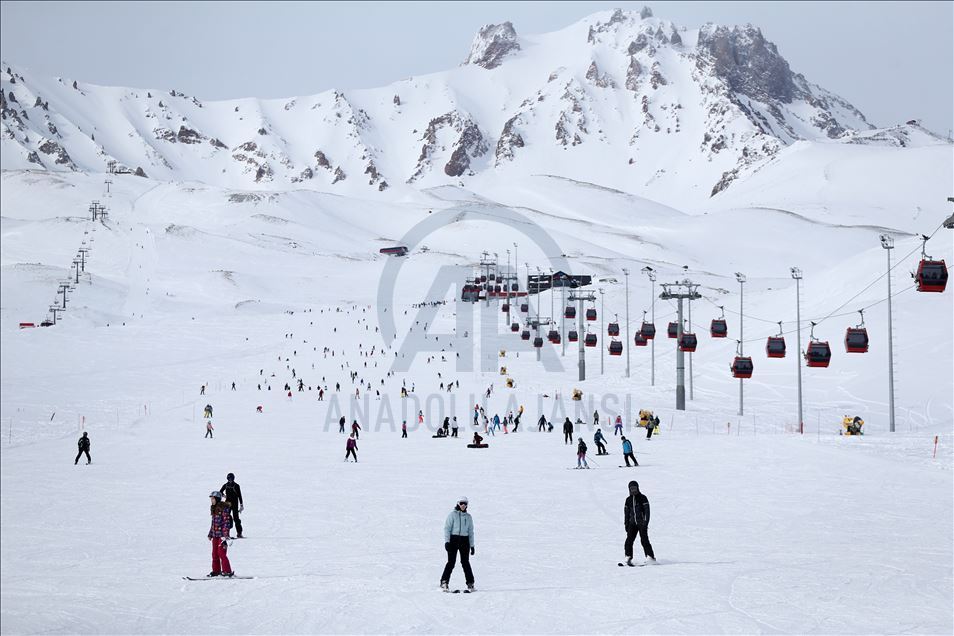 Winter season in Turkey's Kayseri