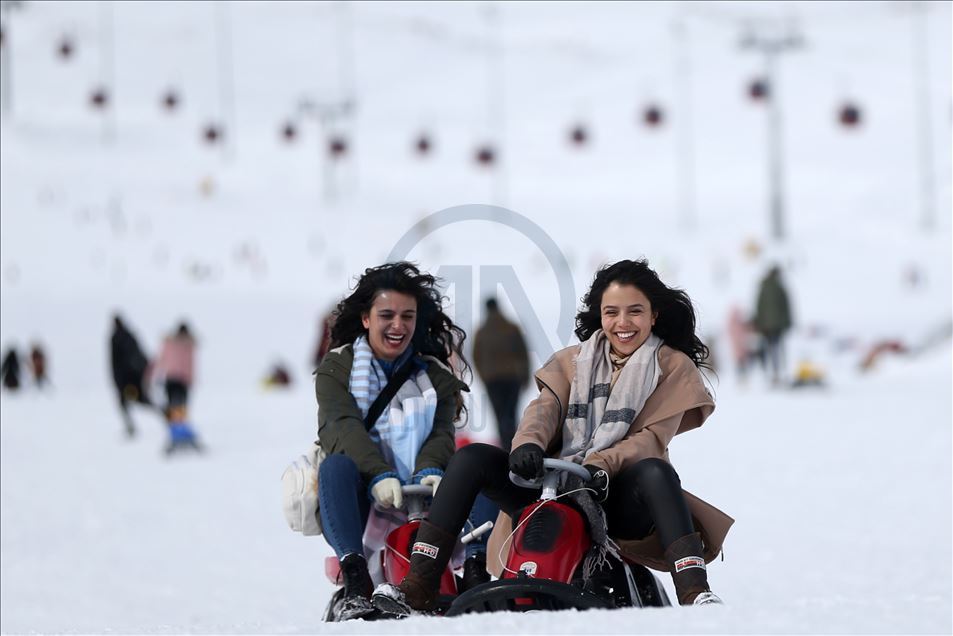 Winter season in Turkey's Kayseri