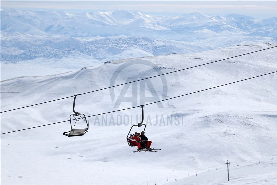 Winter season in Turkey's Kayseri