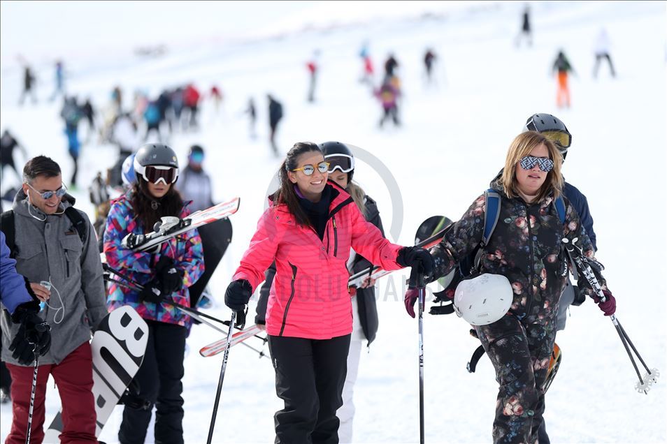 Winter season in Turkey's Kayseri