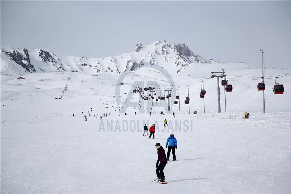 Winter season in Turkey's Kayseri