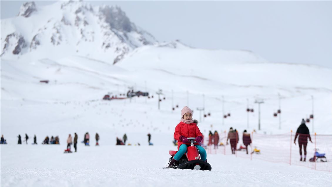 Winter season in Turkey's Kayseri