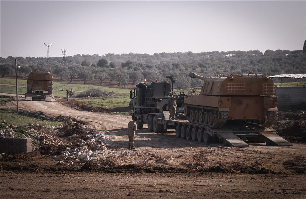 150 military vehicles deployed to observation posts in Idlib