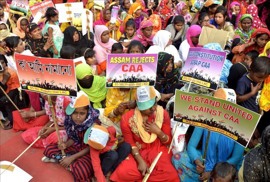 Protest against CAA in India