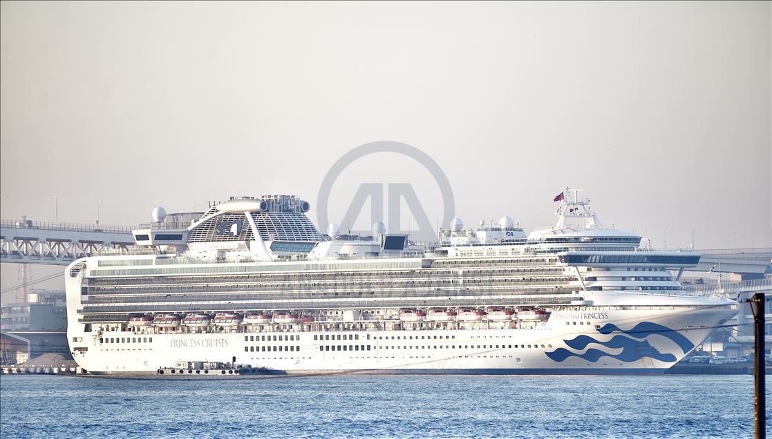 Penumpang Kapal Pesiar The Diamond Princess dikarantina, di Jepang