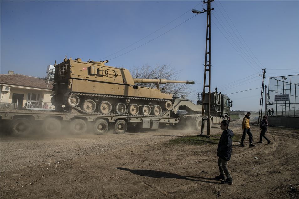 150 military vehicles deployed to observation posts in Idlib